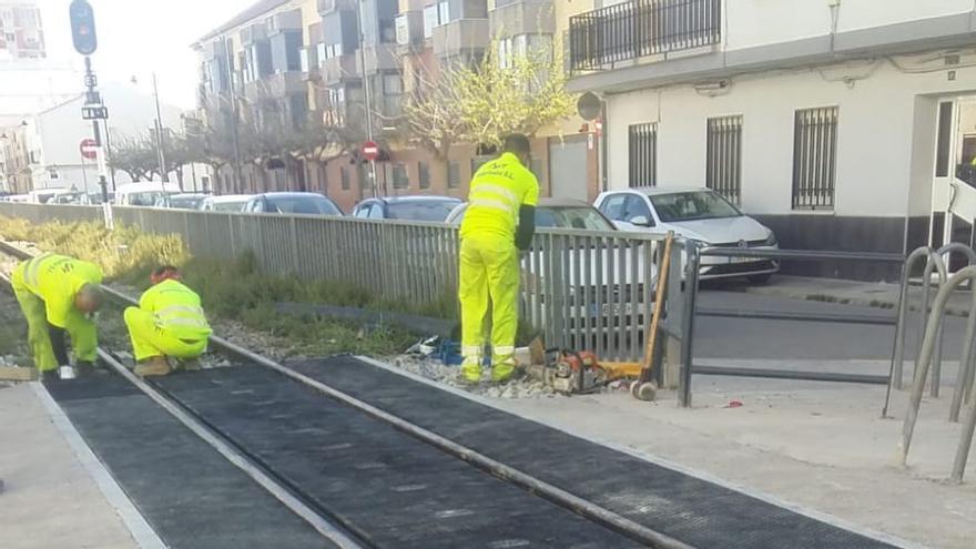 Mejoras en los pasos a nivel de Massamagrell.