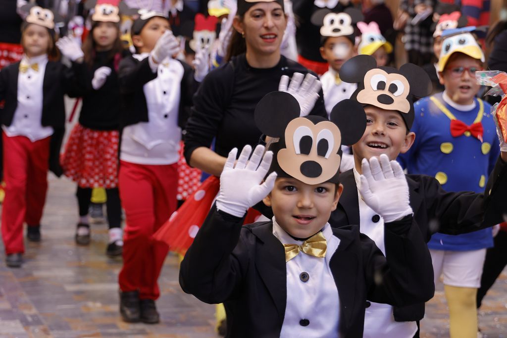 El desfile infantil del Carnaval de Cartagena, en imágenes