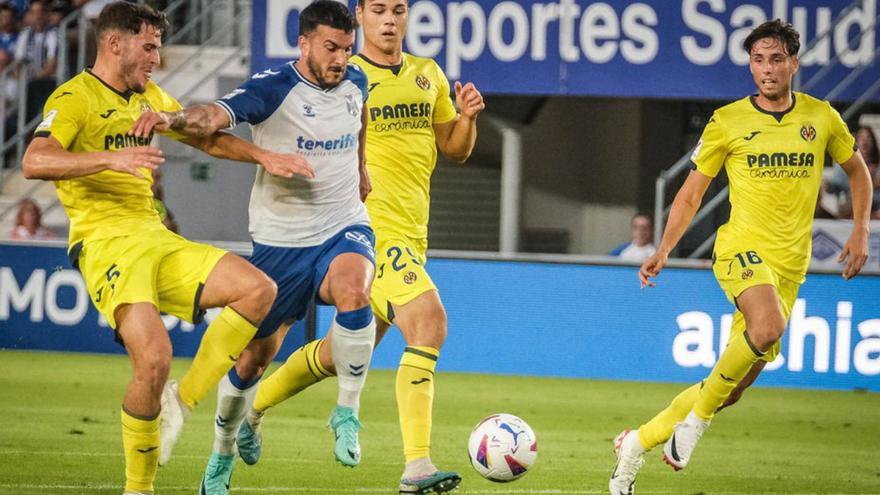 Elady, en el partido ante el Villarreal B de esta temporada. | | ANDRÉS GUTIÉRREZ