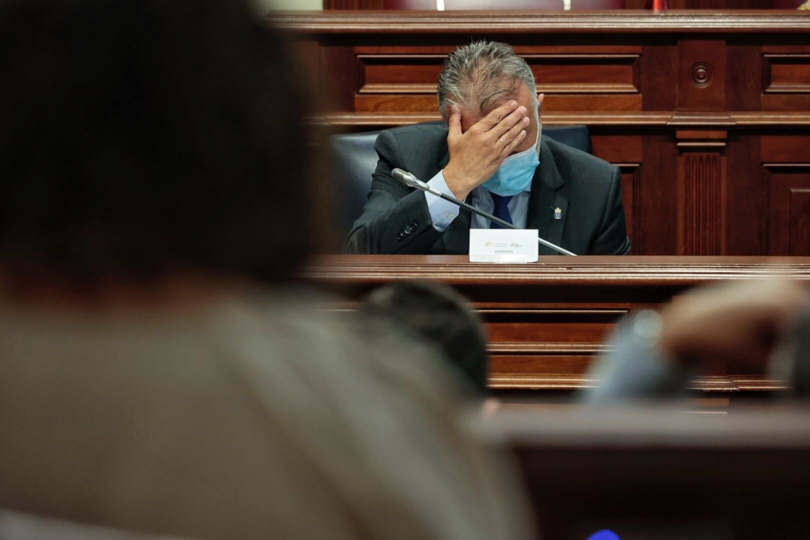 Pleno del parlamento de Canarias