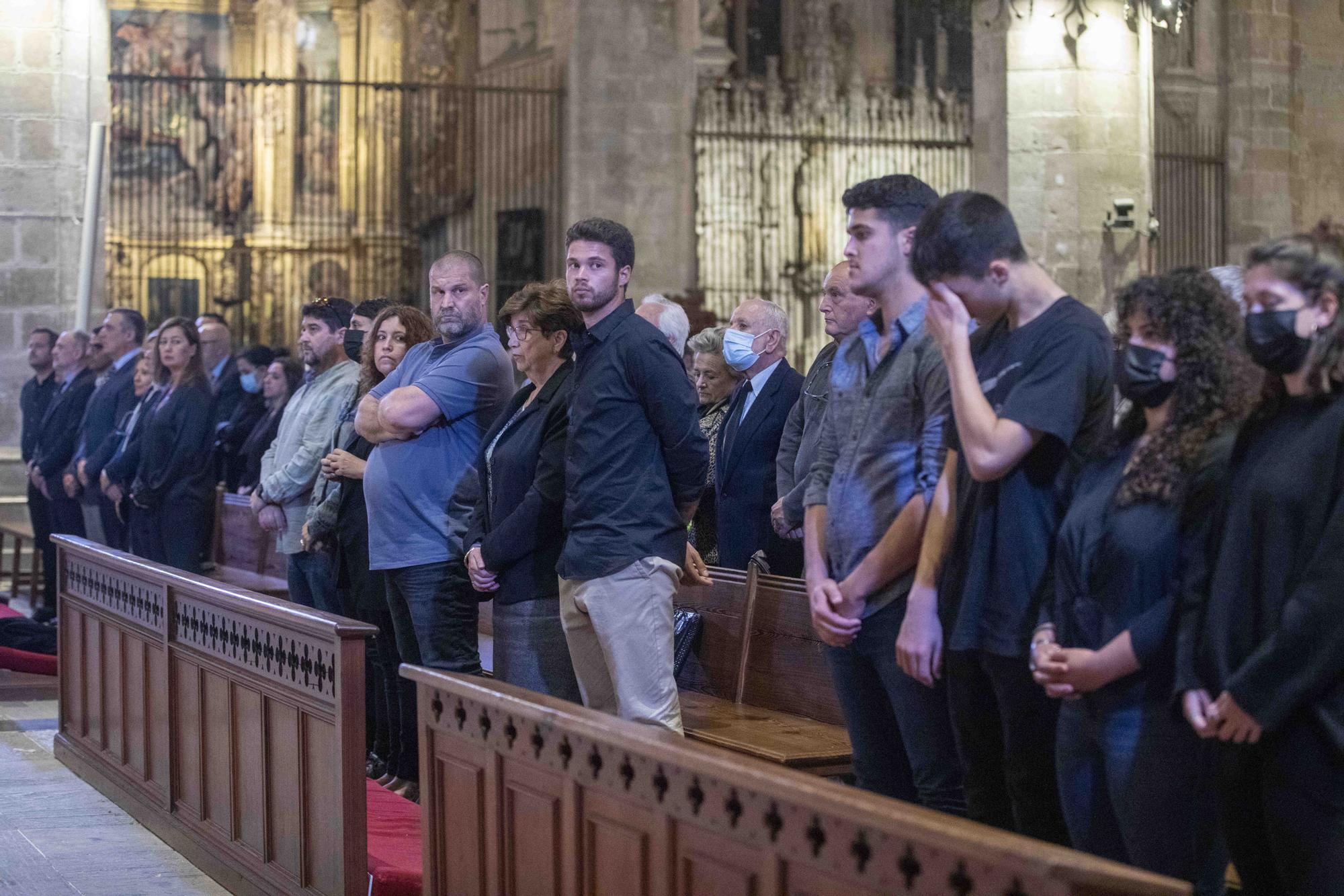 Funeral en la Catedral por el historiador y monje mallorquín Josep Massot i Muntaner