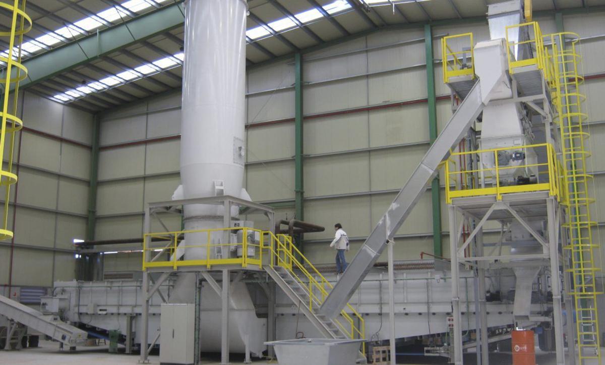 Instalaciones de la planta de Tineo. | Cedida a LNE