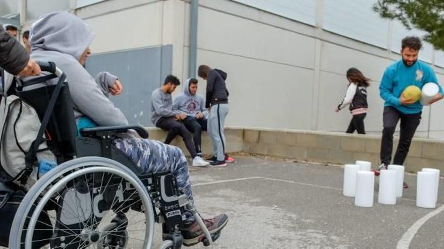 Los alumnos realizaron actividades par fomentar la inclusión.