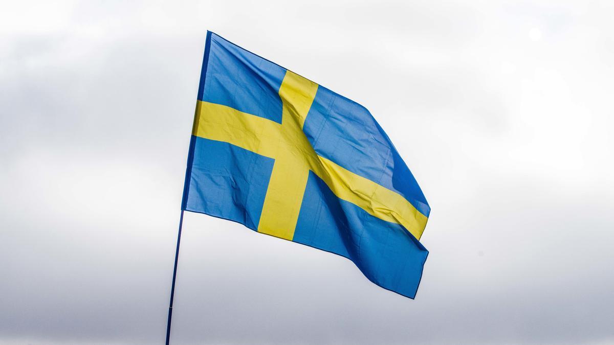 Archivo - Bandera de Suecia