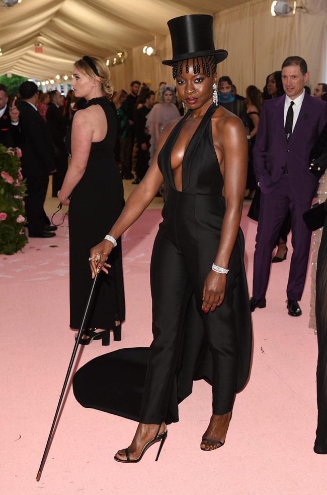 Danai Gurira en la Gala MET 2019