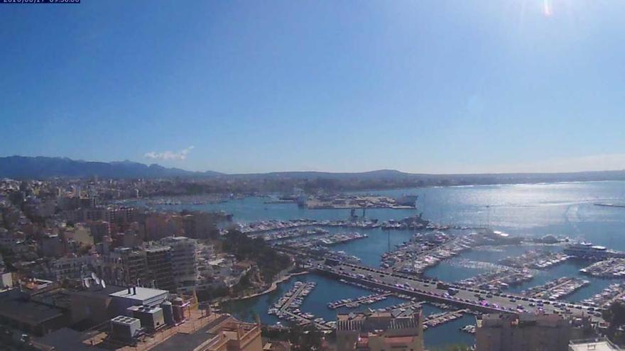 Was für ein schöner Freitagvormittag (17.6.) im Hafen von Palma!