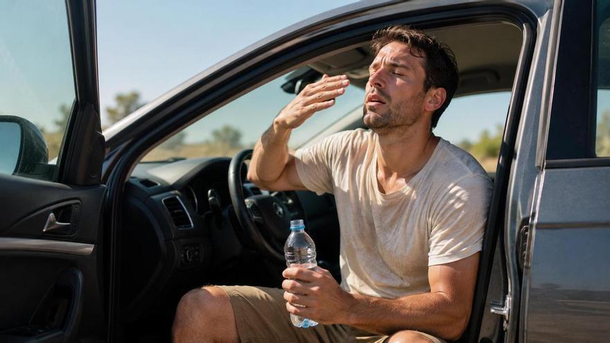 El calor también afecta al volante: fatiga, deshidratación y menos reflejos