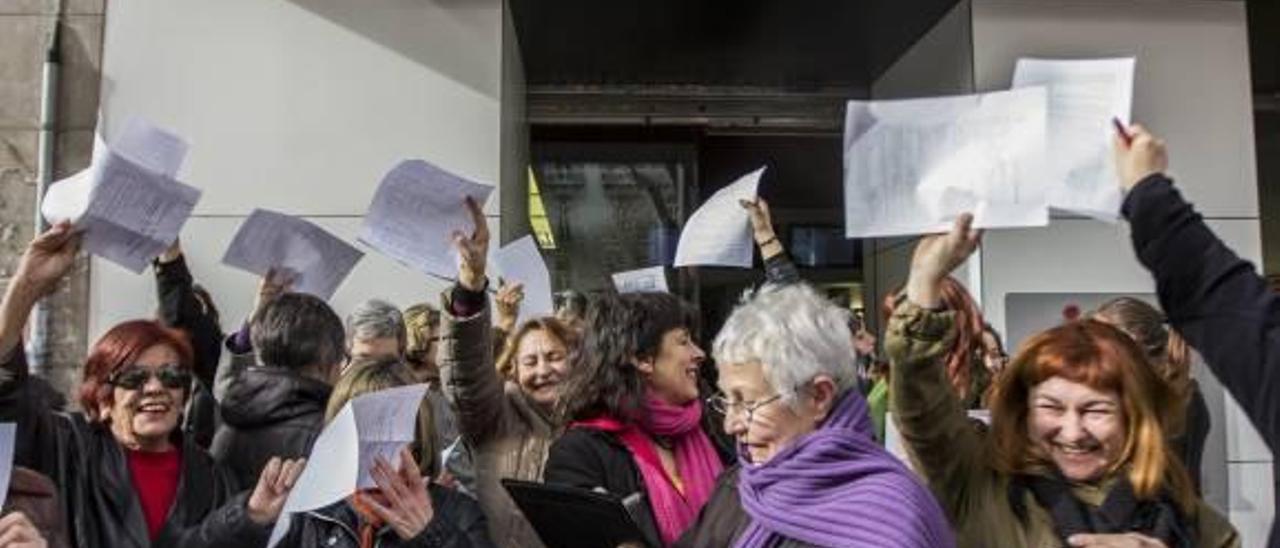 Momento de inscripción en el Registro Mercantil de Valencia el 18 de febrero de este año.