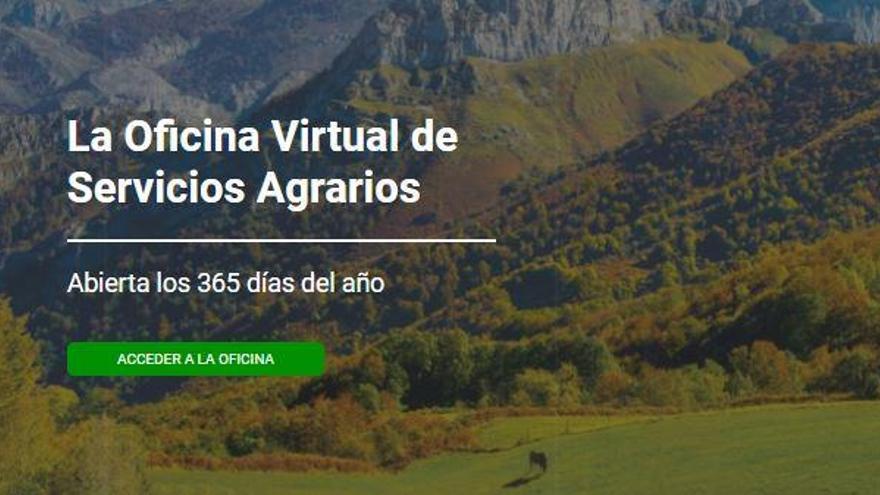 El Principado pone en marcha la &quot;Agroficina Virtual&quot;, un portal web para el sector agrario