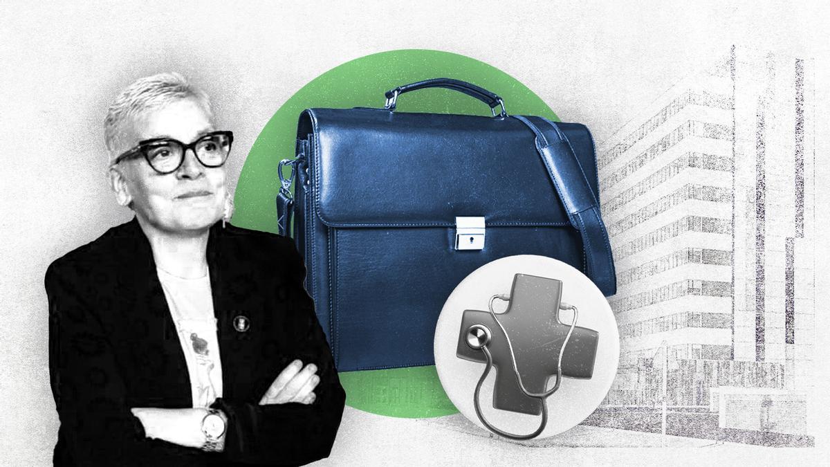 La consejera de Salud, Conchita Saavedra