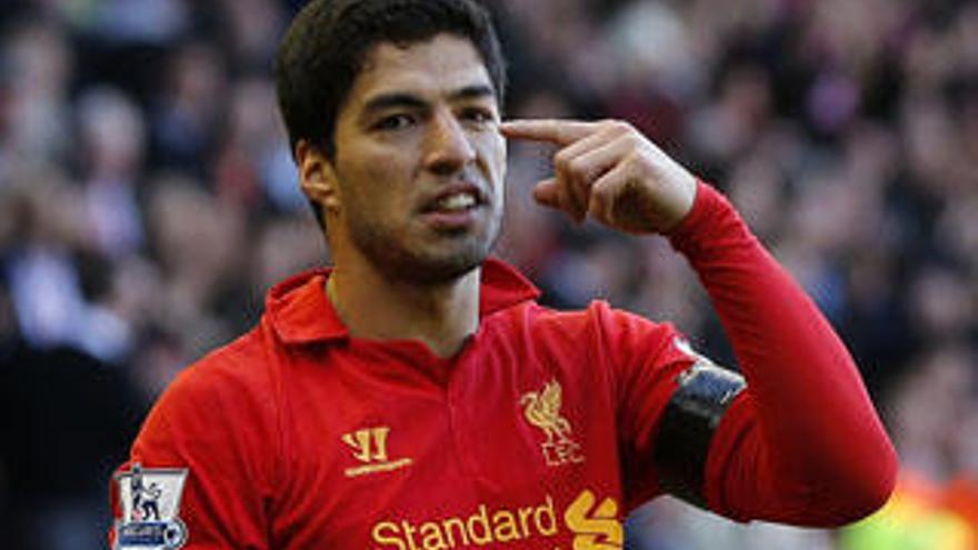 Luis Suarez, jugador del Liverpool