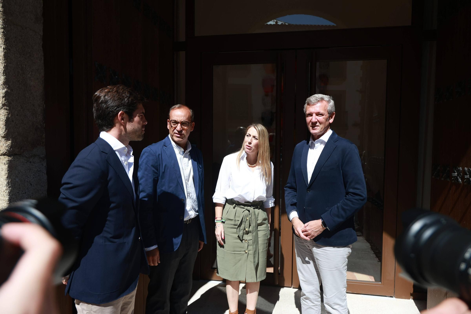 Presentación del nuevo indicador del Camino de Santiago en Cáceres