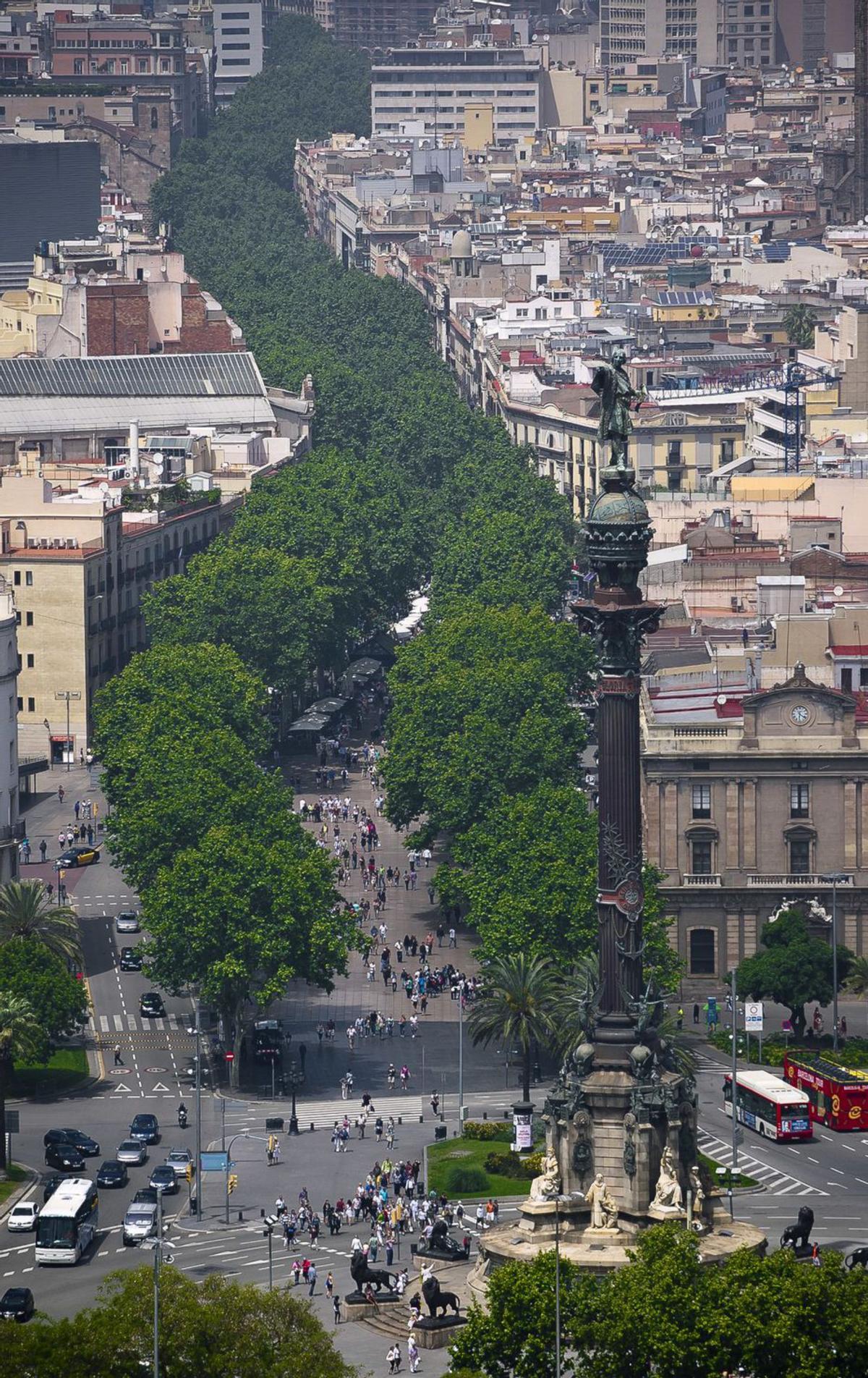 Les Rambles es prolongaran sobre el mar cap al World Trade Center