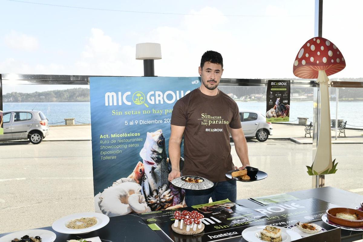 La presentación de los platos de Micogrove.