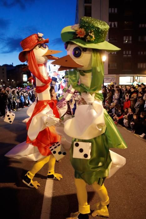 Desfile de Antroxu en Gijón