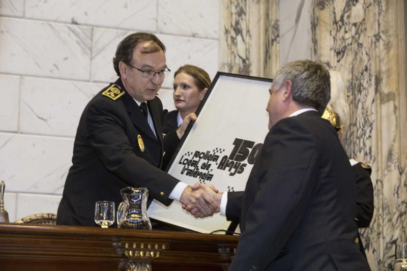 Celebración de los 150 años de la Policía Local de València