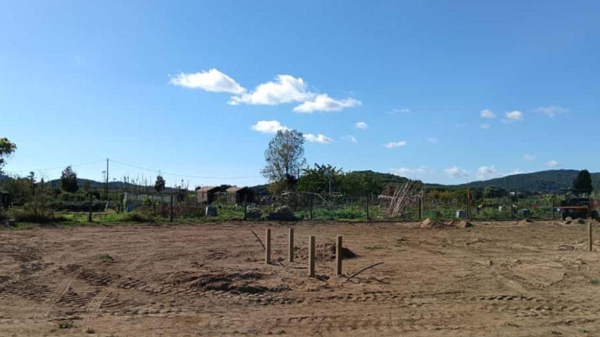 Horts comunitaris les Arenes de Palafrugell.