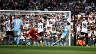 Fulham - Manchester City, hoy en directo: resultado, goles y última hora del partido de la Premier League