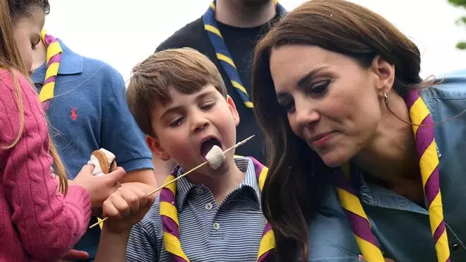 El príncipe Louis, protagonista en el último acto de la coronación