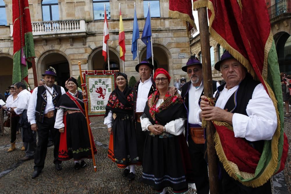 Celebración del Día de León en Gijón