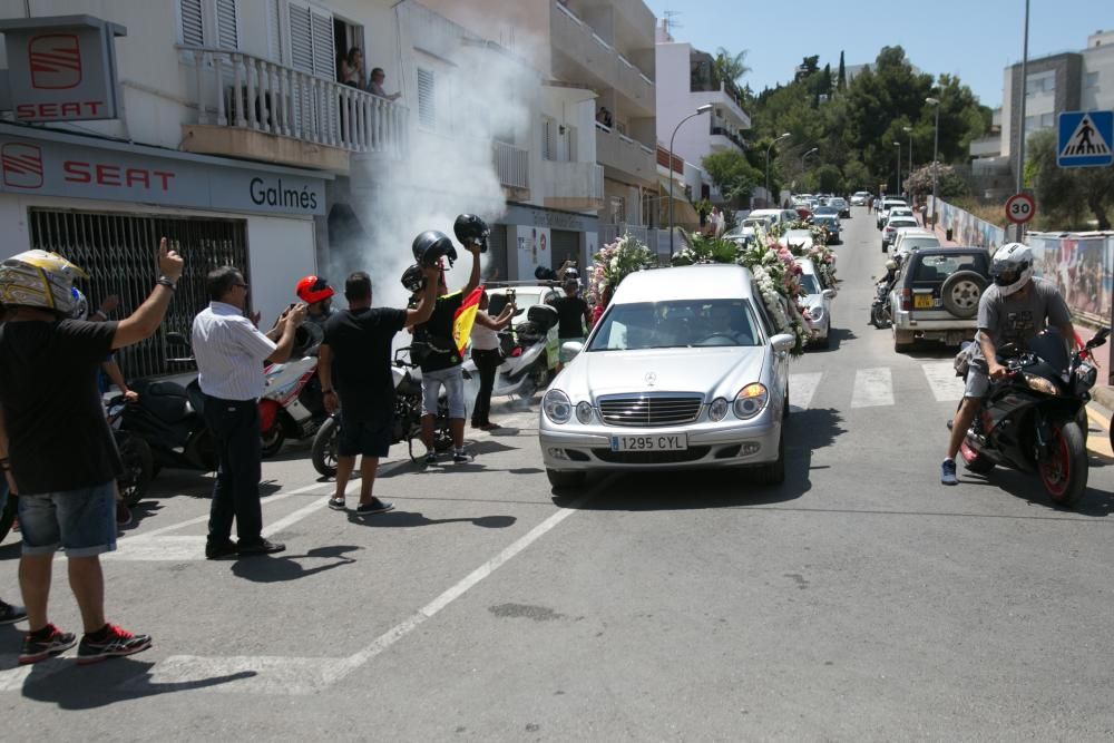 Funeral por Ángel Nieto en Ibiza