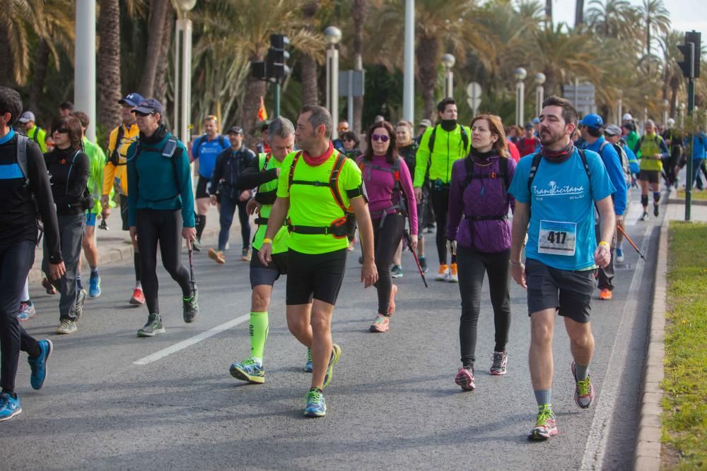 José Antonio Rejano, de Benidorm, fue el primero en completar los 104 kilómetros por el término de Elche