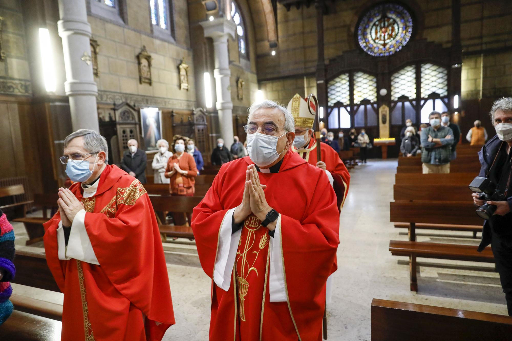 La bendición de la imagen de Juan Pablo II en la Basílica, en imágenes