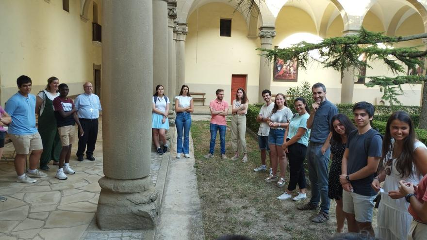 Trobada preparatòria de la JMJ al monestir de Sant Ramon