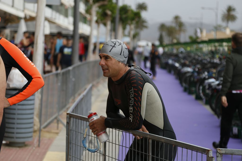 Salida del triatlón de Fuente Álamo