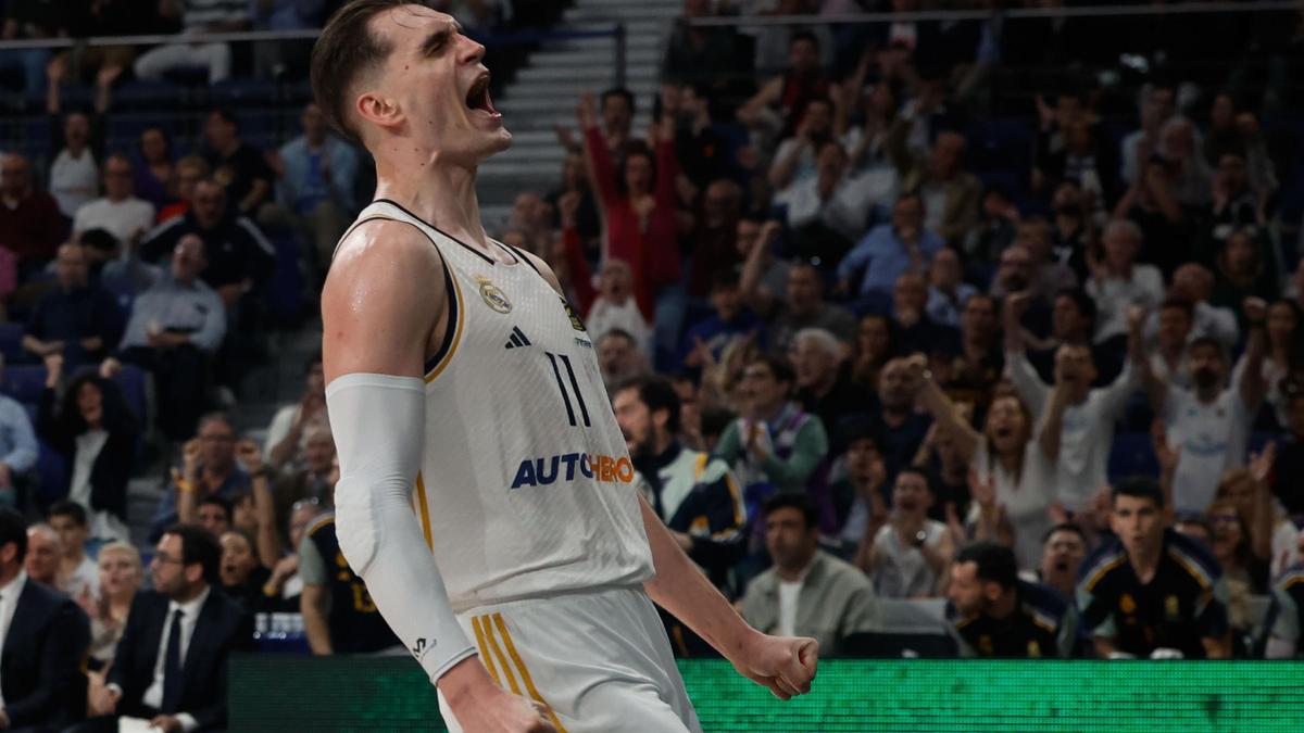 Hezonja domina a Partizán en Belgrado