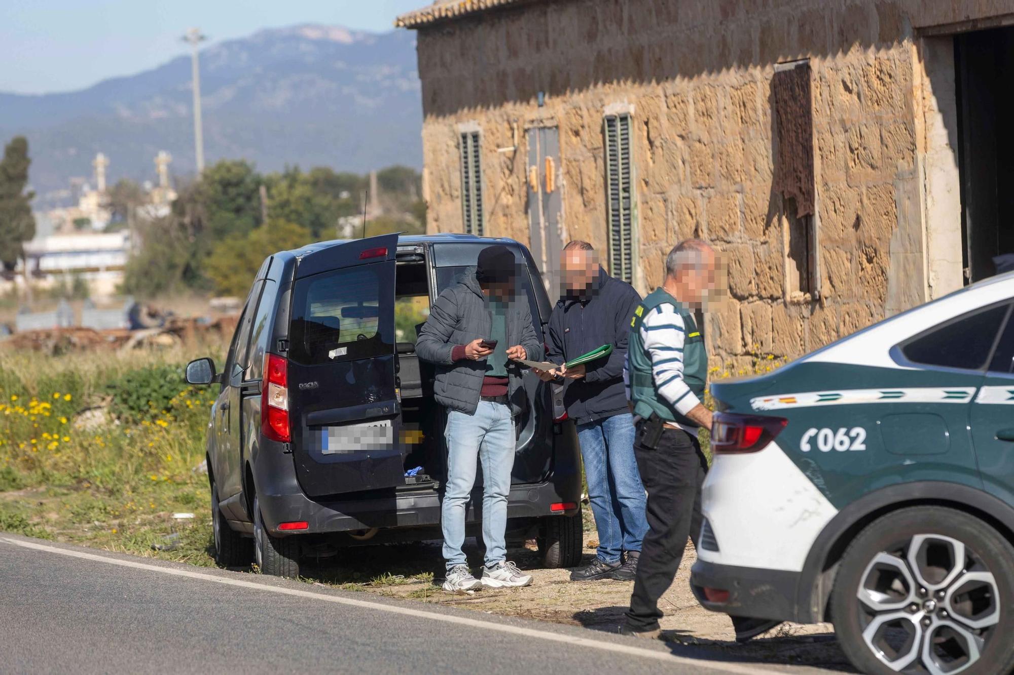 La operación antidroga de la Guardia Civil en Mallorca, en imágenes