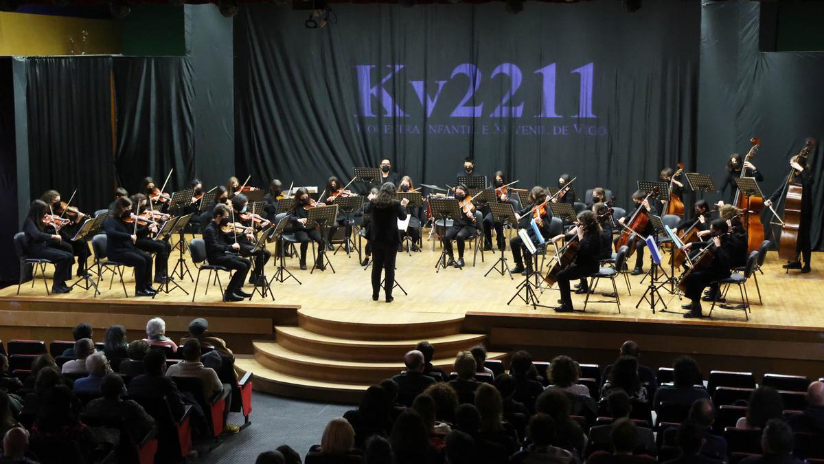 Concierto en Beade de la Orquesta Infantil y Xuvenil de Vigo Kv2211.