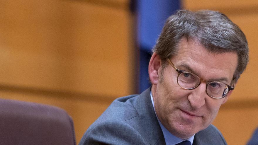 Alberto Núñez Feijóo en el Senado.