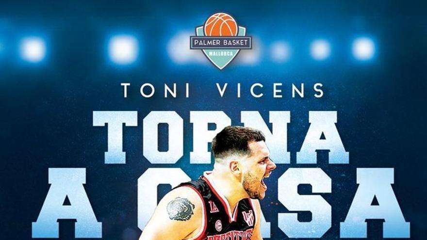 Toni Vicens, de campeón de Argentina a la Liga EBA