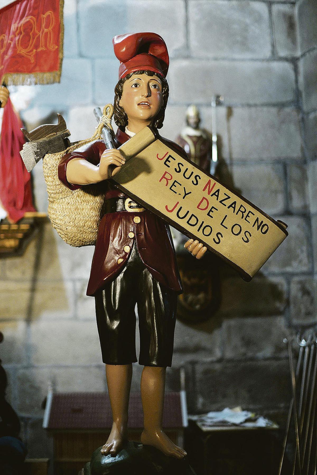 Venturiña, pintor das imaxes da Semana Santa