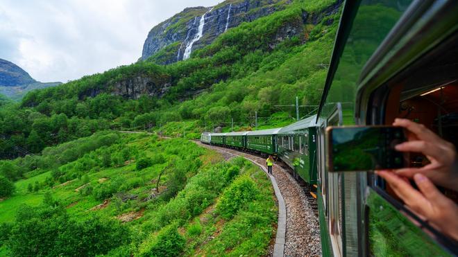 Flamsbana, Noruega