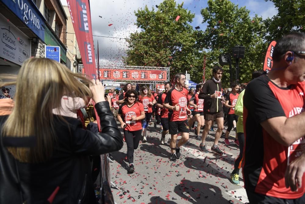 Igualada aplega gairebé 2.000 corredors a La Cursa de RAC 1