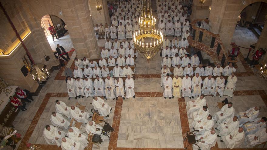 Los sacerdotes de la diócesis de Cartagena peregrinan a Caravaca