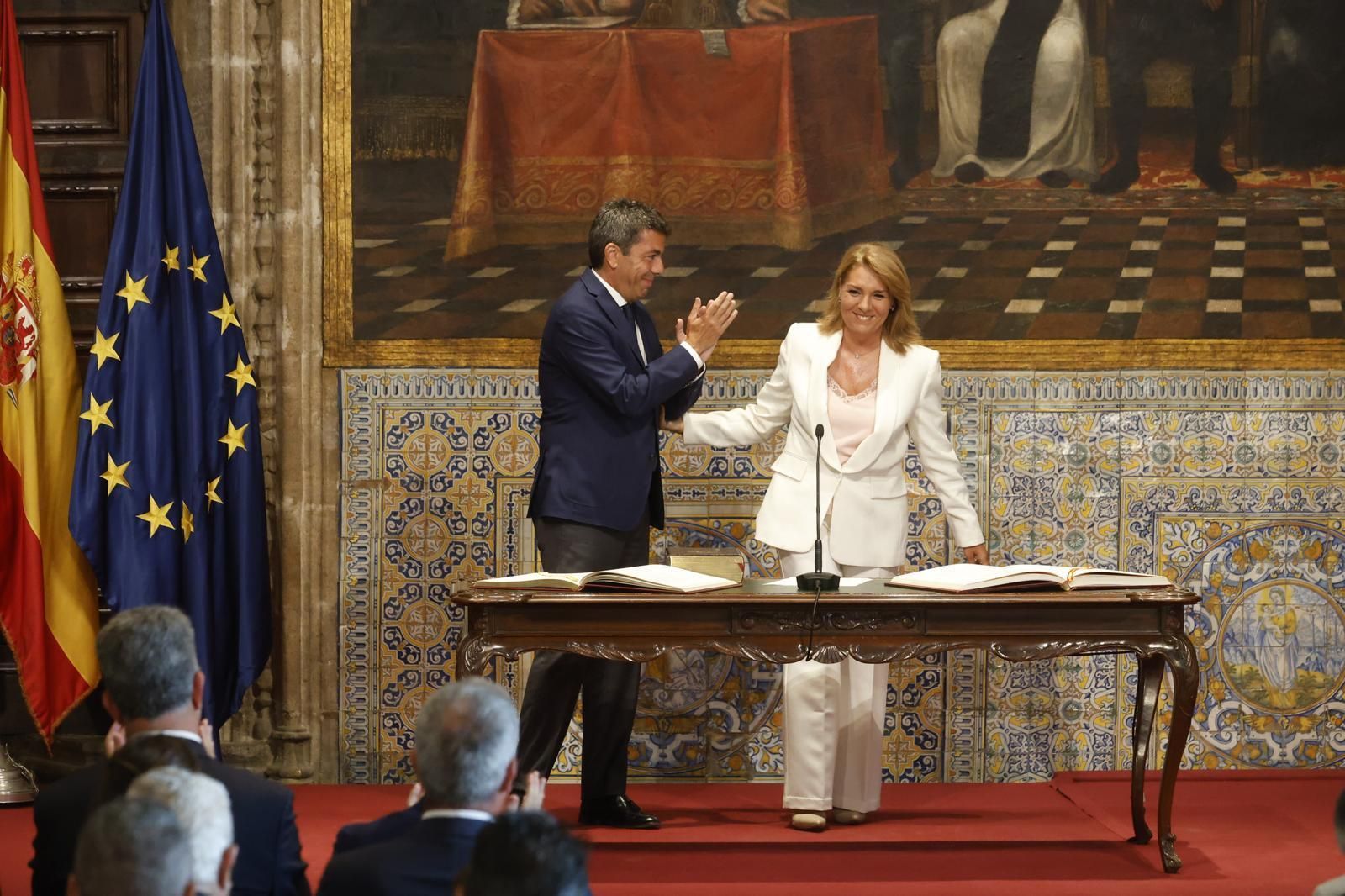 Toma de posesión de los nuevos consellers de Mazón