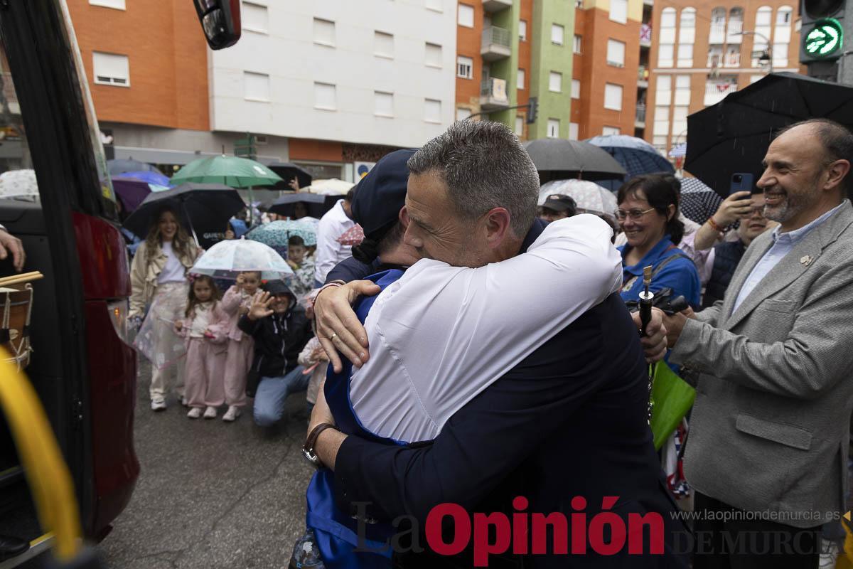 El Tío de la Pita desafía a la lluvia en Caravaca