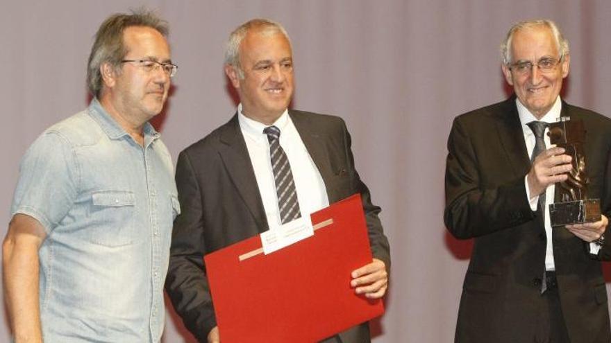 Acto de entrega de los premios en el Ramos Carrión