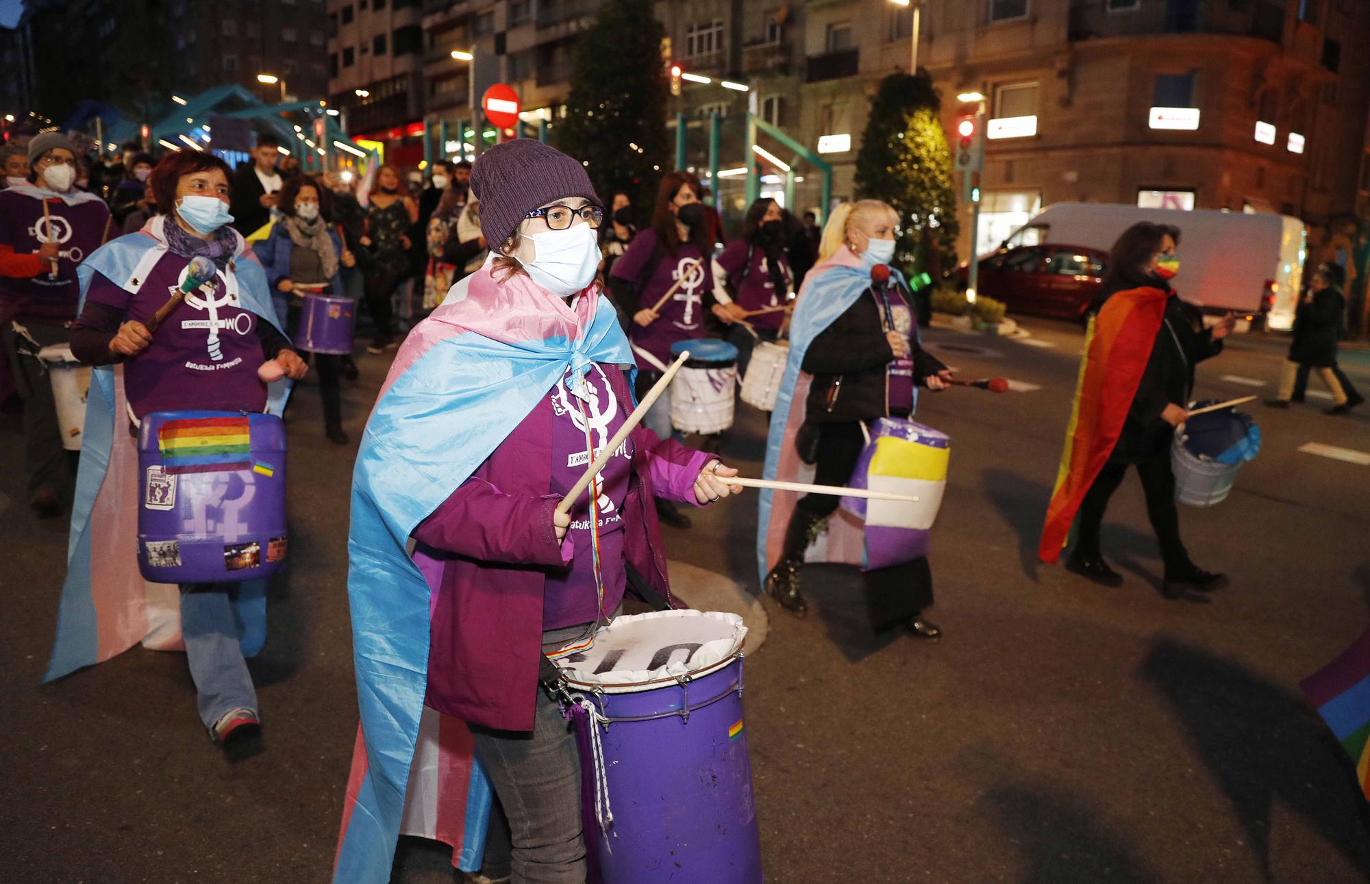 Así fue el 8M en Vigo