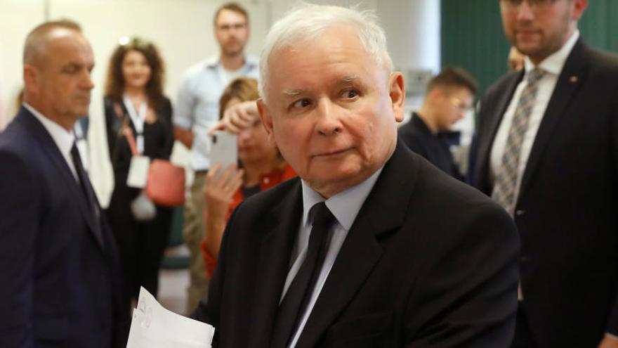 Jaroslaw Kaczynski, presidente de Ley y Justicia.