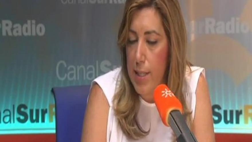 Susana Díaz: "Creo en la decencia de Chaves y Griñán"