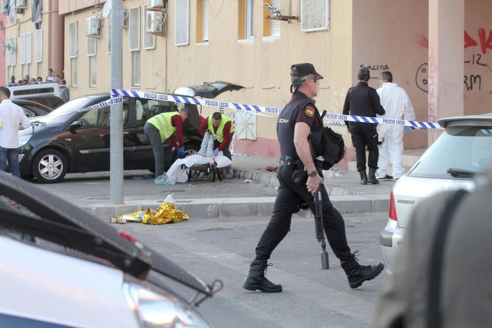 Dos muertos en un tiroteo en Las Seiscientas de Cartagena