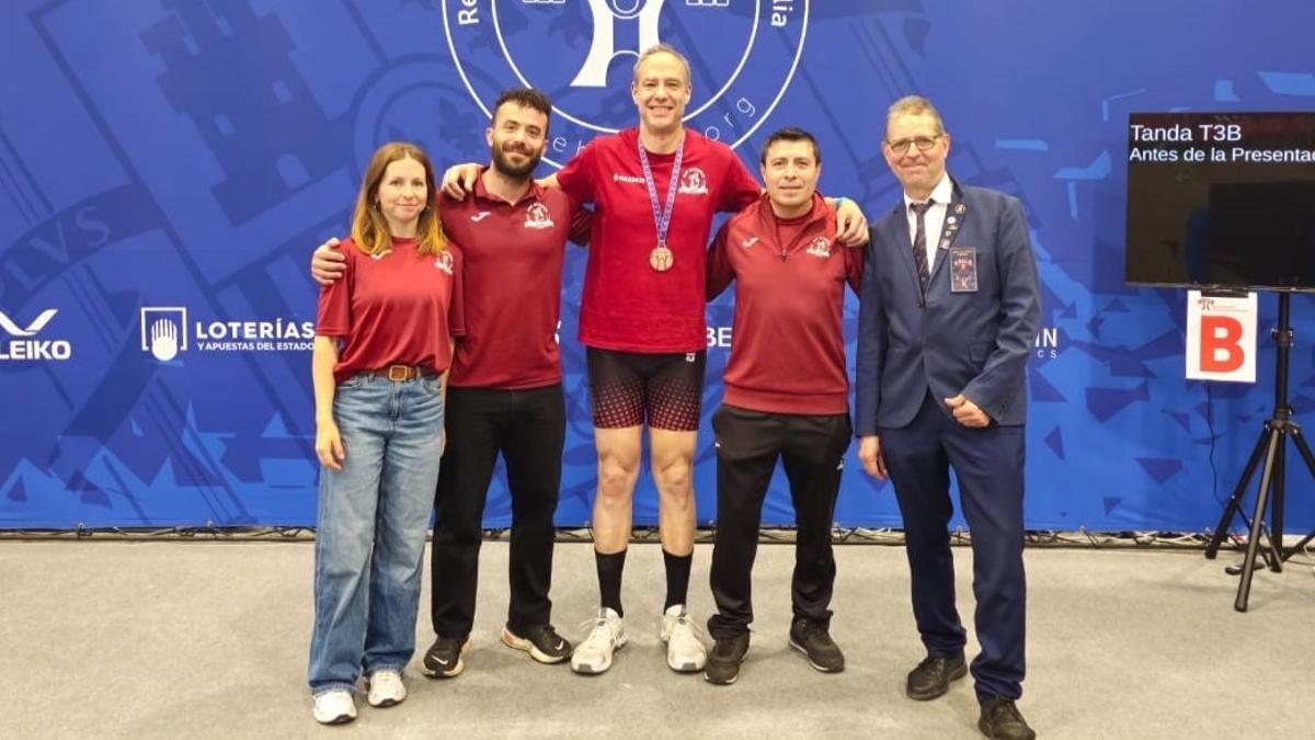 Carol Mas, Joan Marco, Pepe Mira, Héctor Lapo y Eduardo Bernia