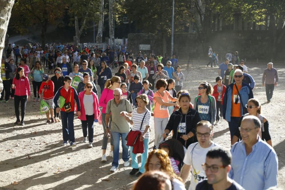 Alrededor de 3.000 personas participaron en la mañana del domingo en la marcha solidaria de 9 kilómetros de Aspanaex.