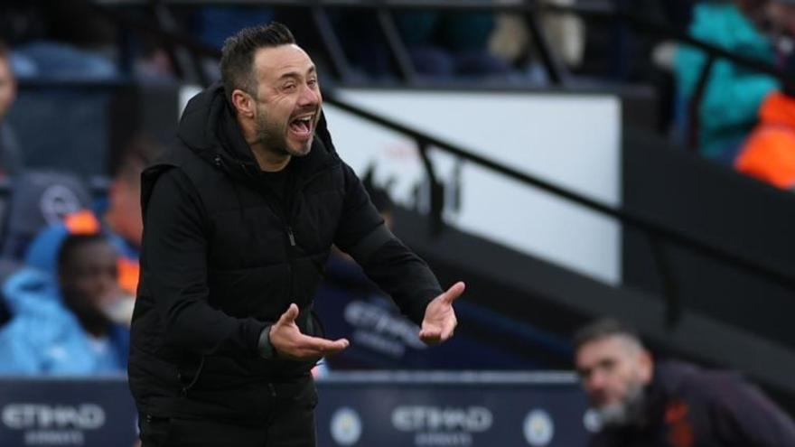 El gran sueño de De Zerbi: suceder a Pep Guardiola