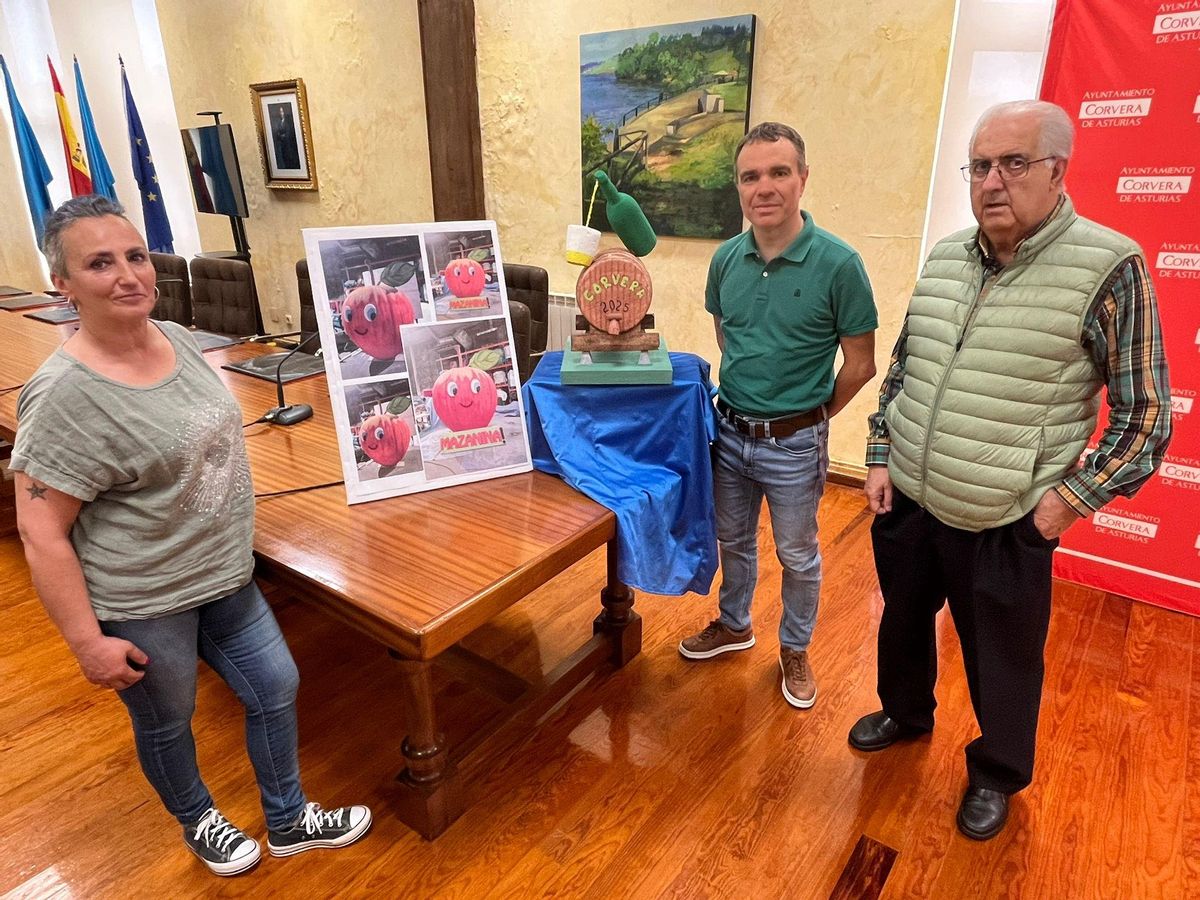 Mónica Álvarez, Iván Fernández y Rafael Alonso