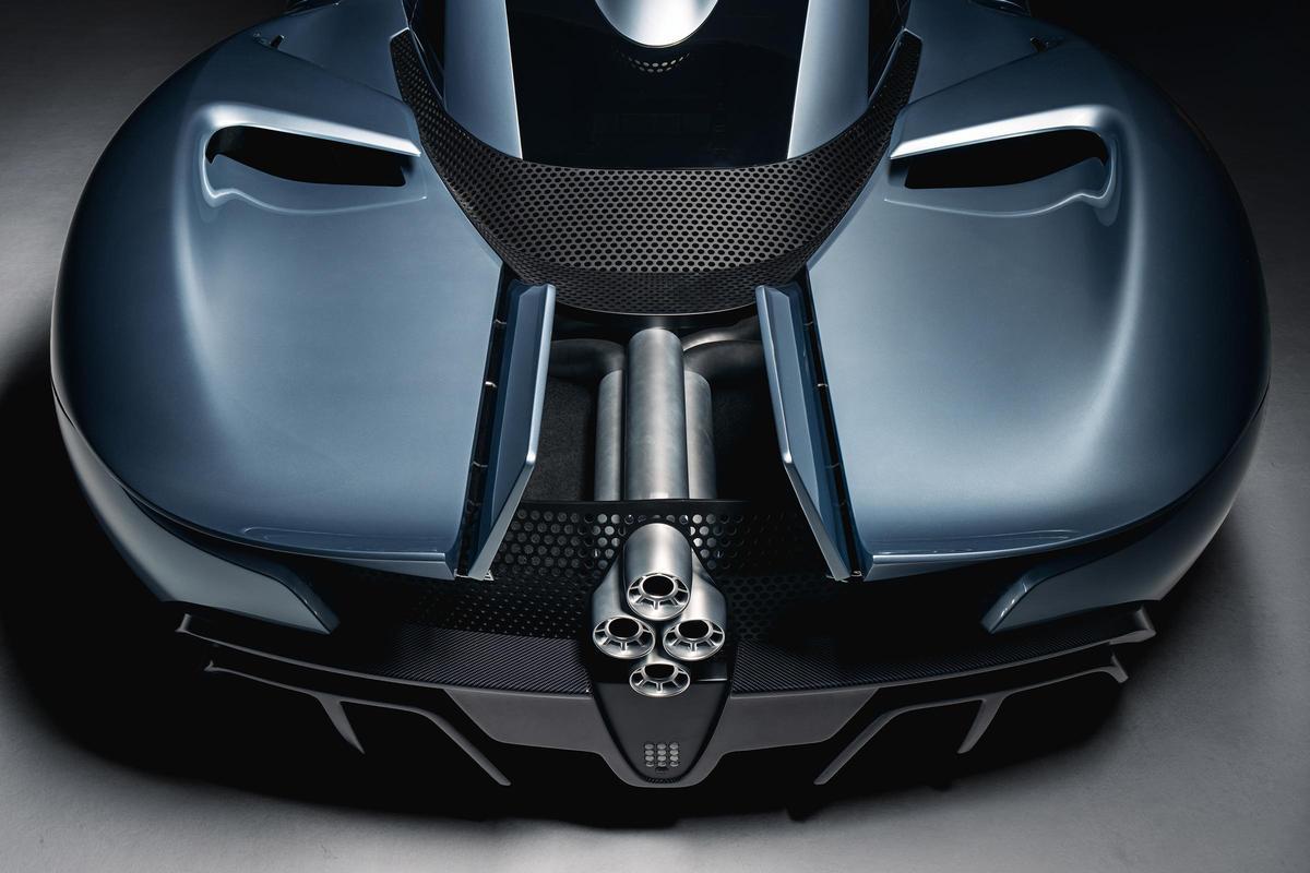 El nuevo V8 atmosférico de 6,2 litros, desarrollado junto a Ilmor Engineering, entregará entre 800 y 850 CV y podrá superar las 9.000 rpm.